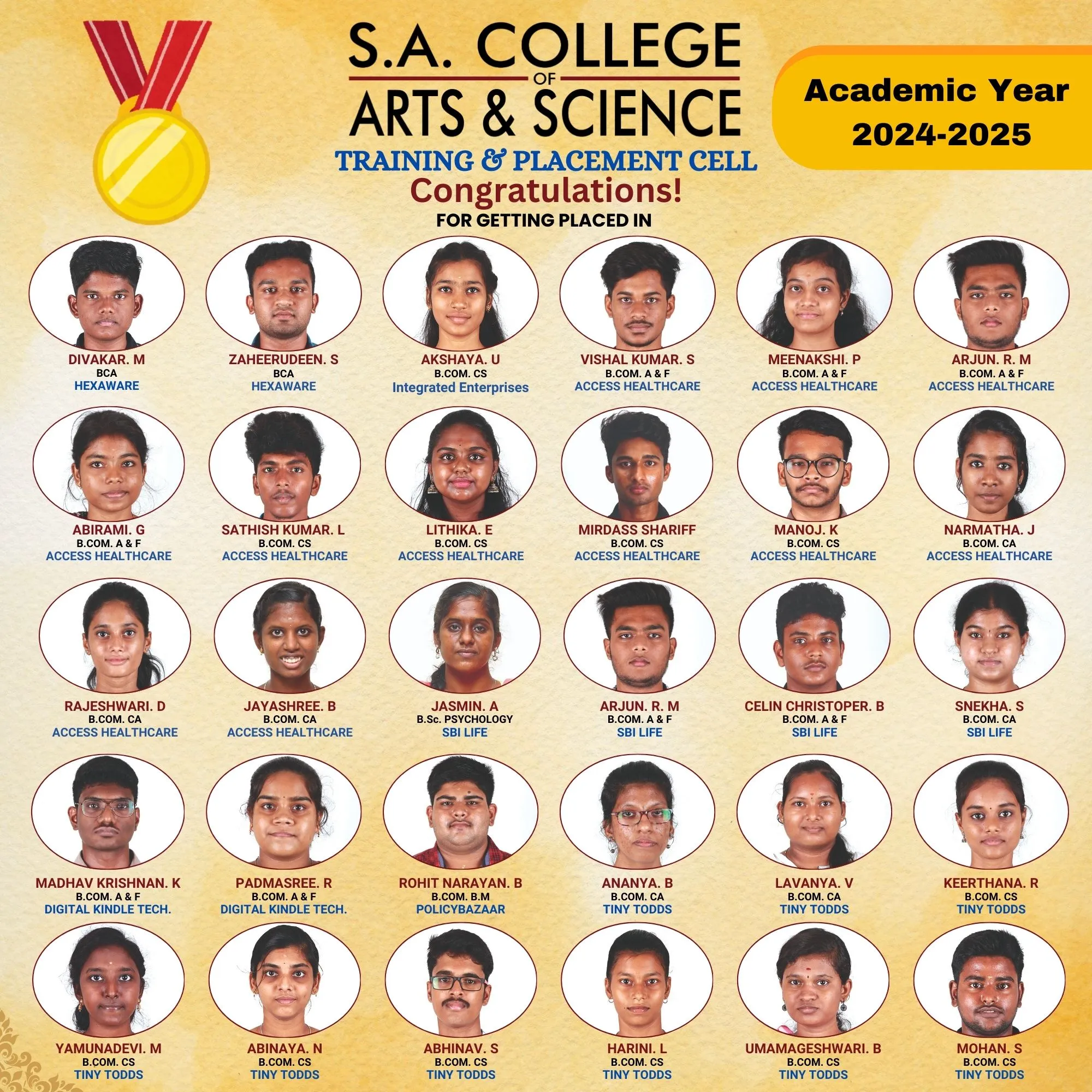 Placement 8